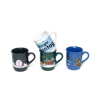 0Taza de vino navideña de cerámica de 0,2 l