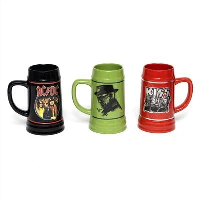 Gran jarra de cerveza de cerámica