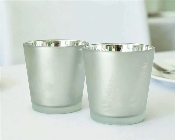 Electroplated Inner Coating Glass Mug 2
