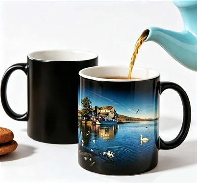 Taza mágica que cambia de color